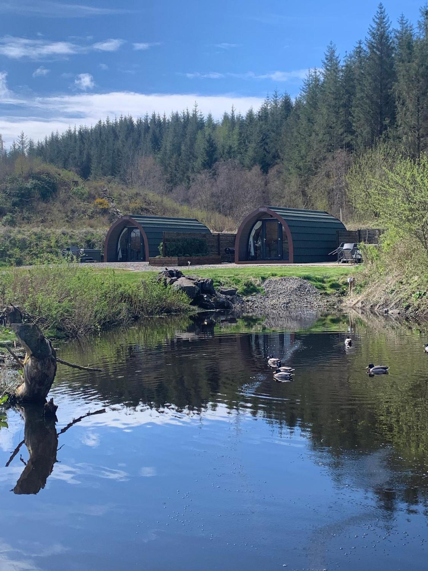 Red Squirrel Pod With Hot Tub Villa Oban Exterior foto