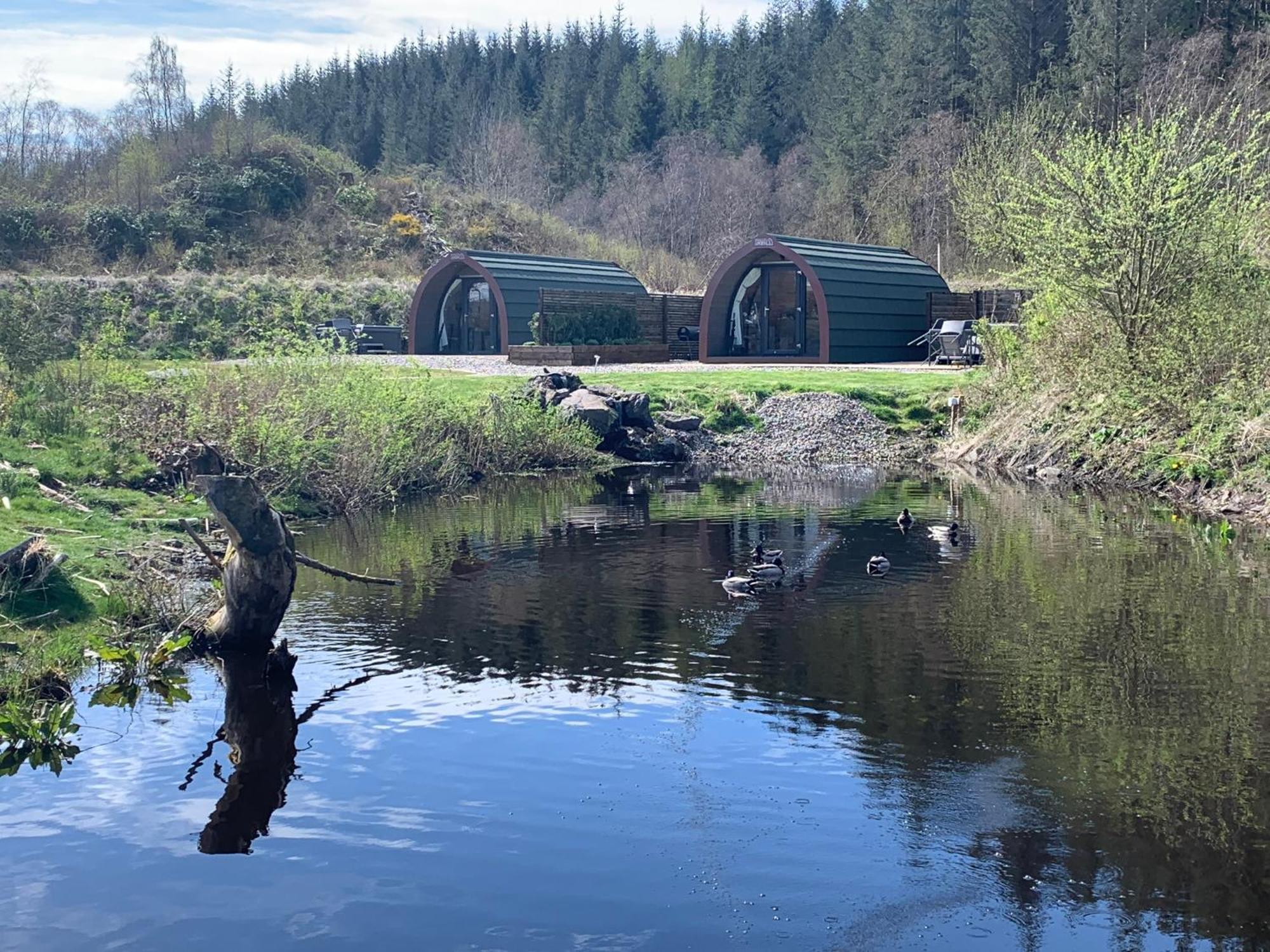 Red Squirrel Pod With Hot Tub Villa Oban Exterior foto