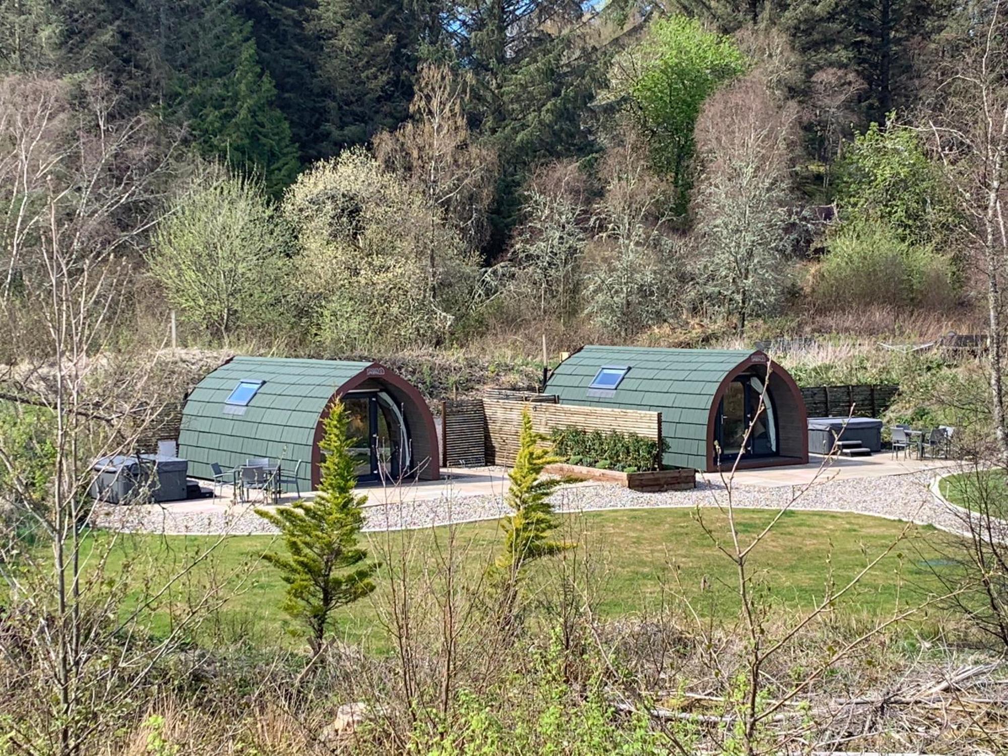 Red Squirrel Pod With Hot Tub Villa Oban Exterior foto
